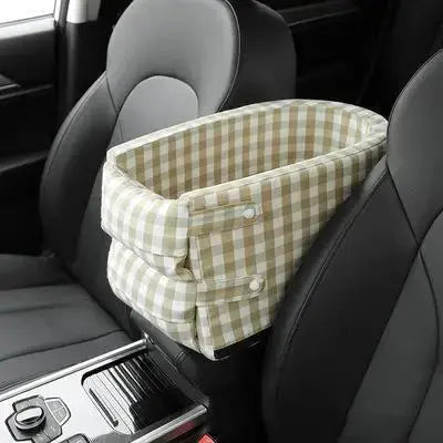 Portable Pet Car Seat Booster with Safety Straps and Comfortable Padding for Dogs and Cats 9