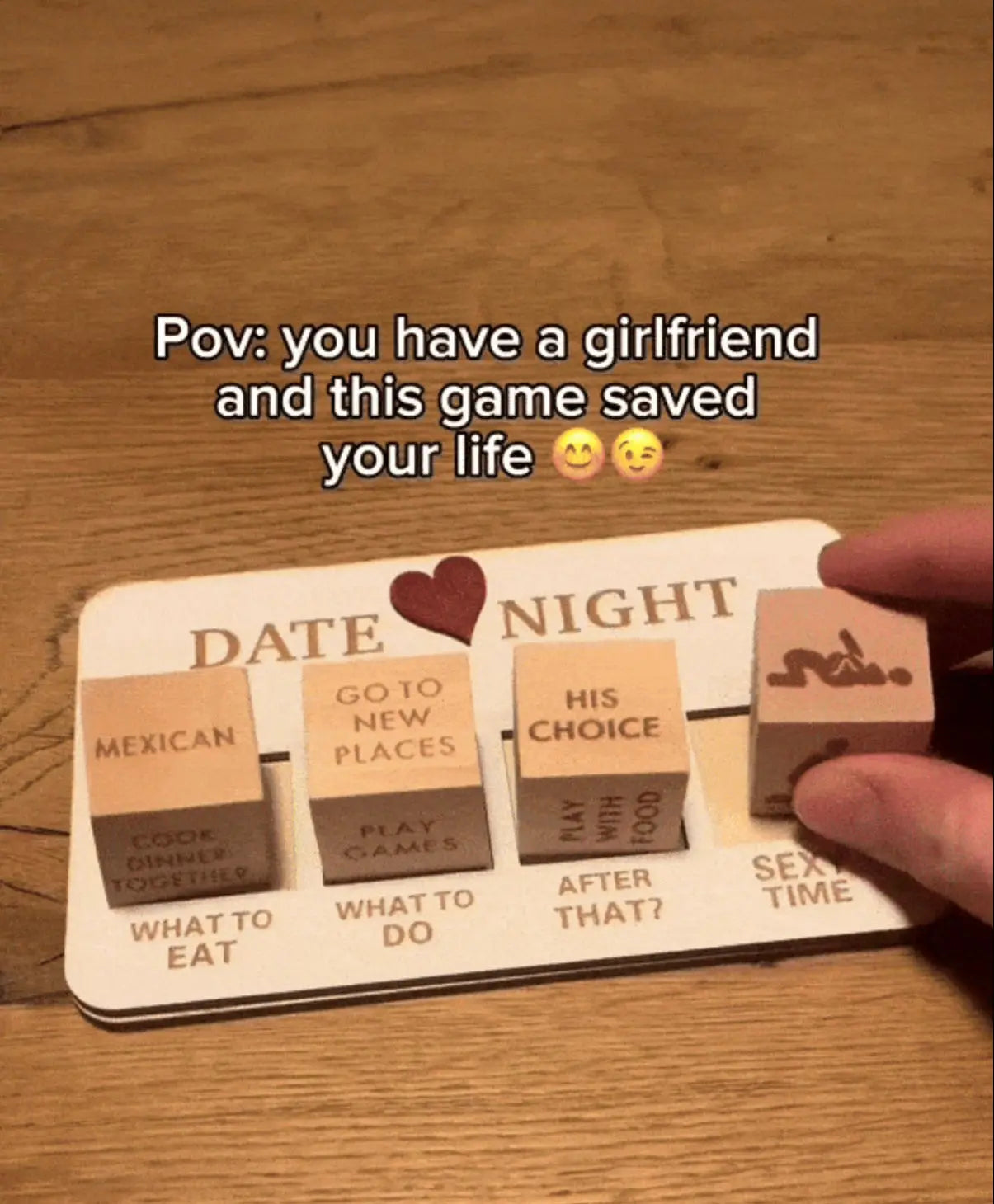 Spice Dice Date Night Game with 5 Customizable Dice for Fun Date Ideas 3