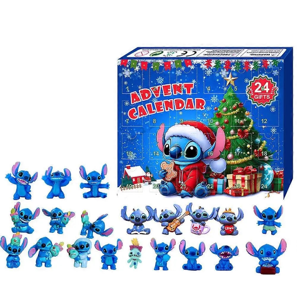 Stitch Advent Calendar with Themed Surprises – Perfect for Holiday Countdown 0