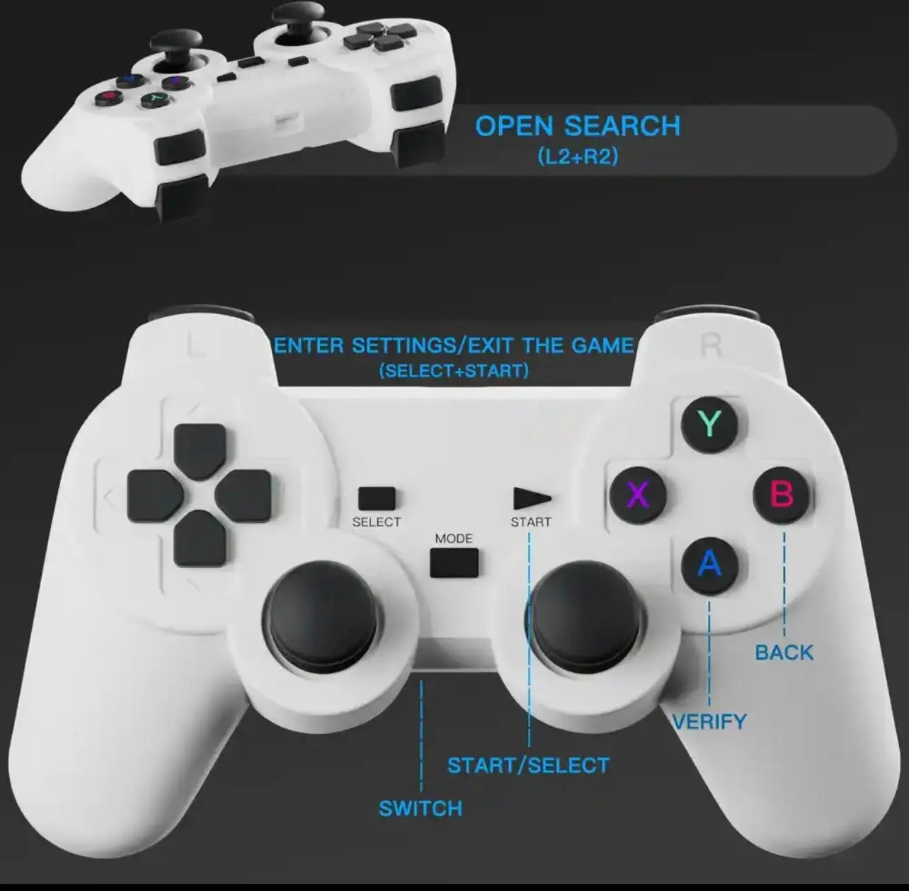 1080P Game Projector with 4K Support – Ultra-Low Latency for Console Gaming 3