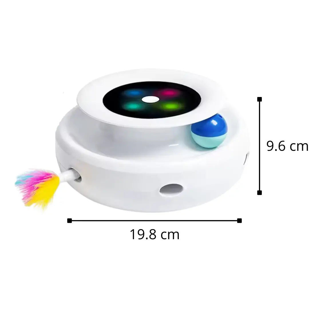 2-in-1 Interactive Cat Toy with Natural Feather and Dual Power Options 7