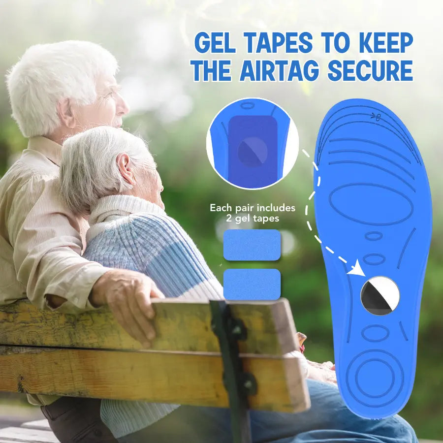 AirTag Holder Insoles for Kids and Seniors – Discreet Tracking Solution with Ultra-Thin Design 4
