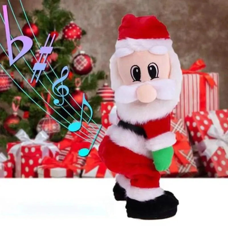 Animated Twerking Santa Claus Decoration – Singing Holiday Figure for Festive Cheer 0