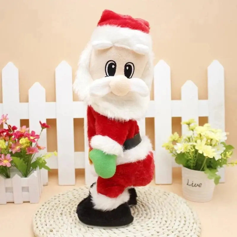 Animated Twerking Santa Claus Decoration – Singing Holiday Figure for Festive Cheer 1