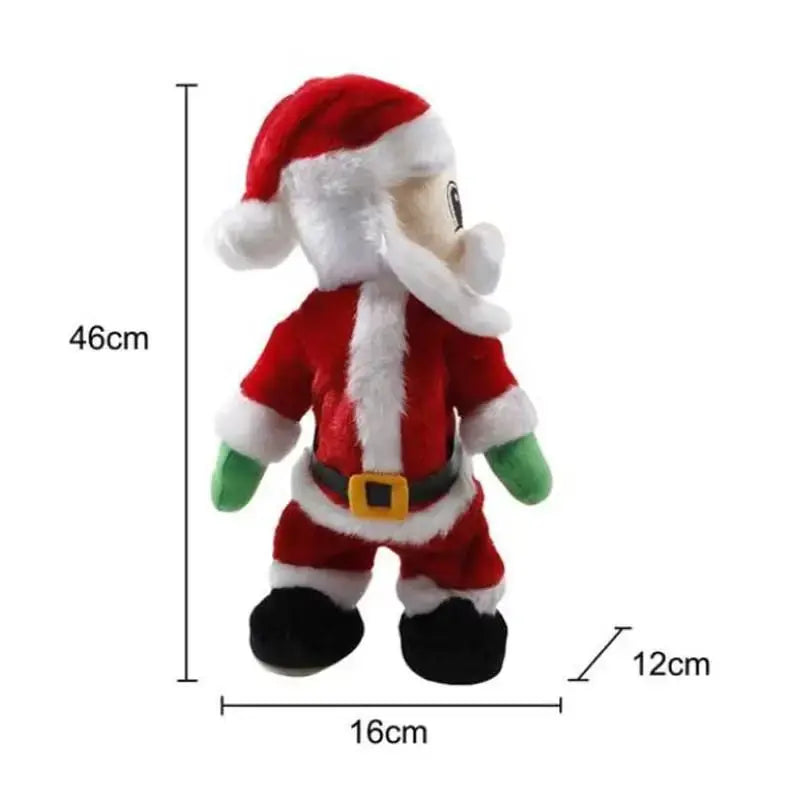 Animated Twerking Santa Claus Decoration – Singing Holiday Figure for Festive Cheer 6