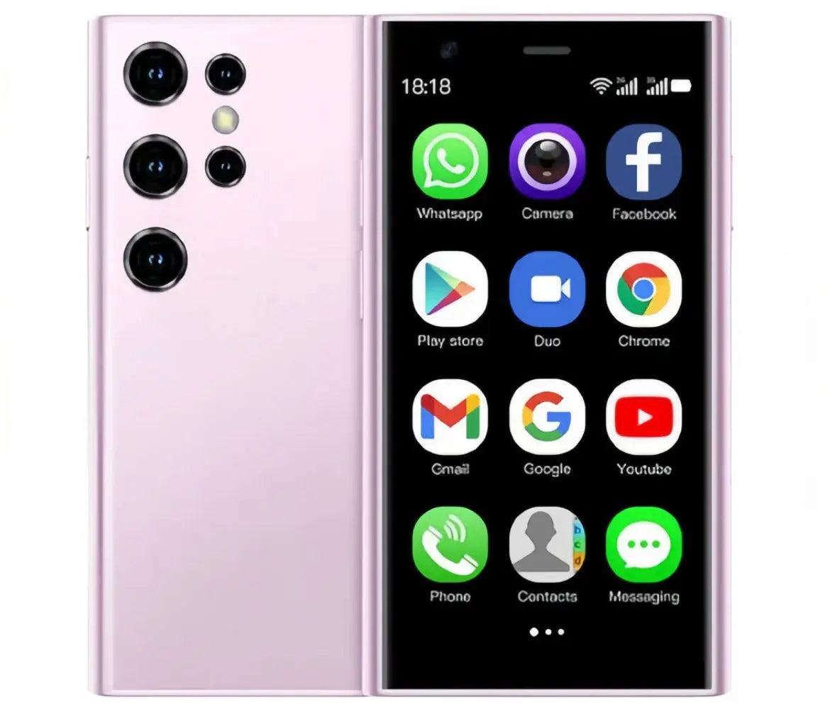 Compact 3.7-Inch Smartphone with GPS, Bluetooth, and 16GB Storage – Mini Pocket Phone 3