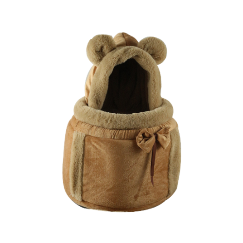 Cozy Kitty Carrier Pouch for Comfortable Travel – Ideal for Vet Visits and Outings 0