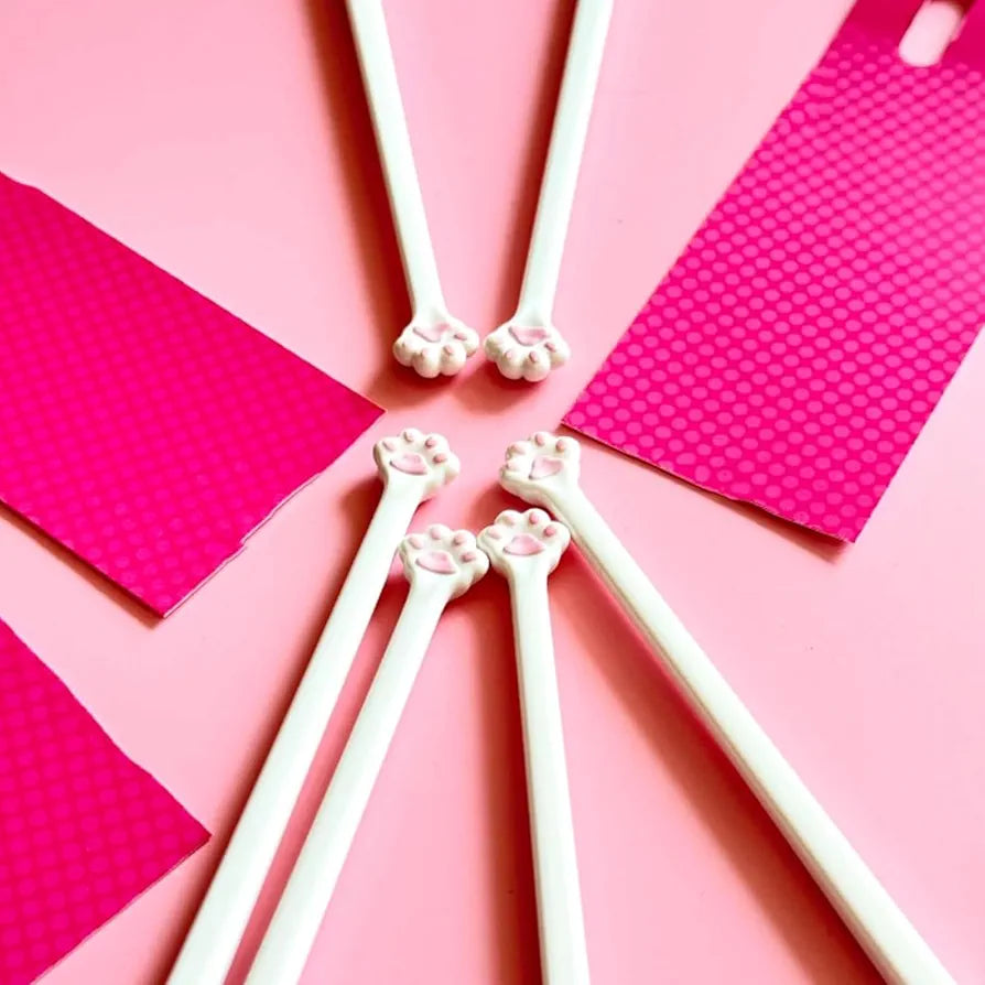 Cute Cat Paw Chopsticks with Non-Slip Grip – Durable PS Material for Effortless Dining 2