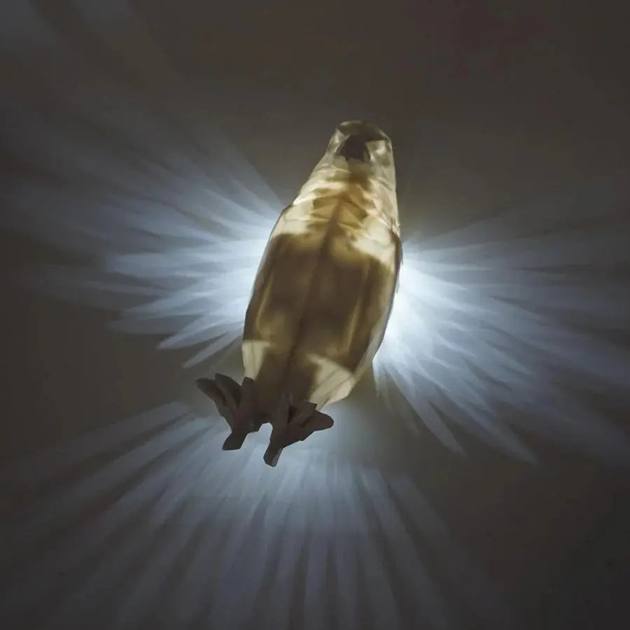 Elegant Eagle/Owl LED Wall Lamp – Battery-Powered, Adjustable Brightness, Eco-Friendly Decor 3