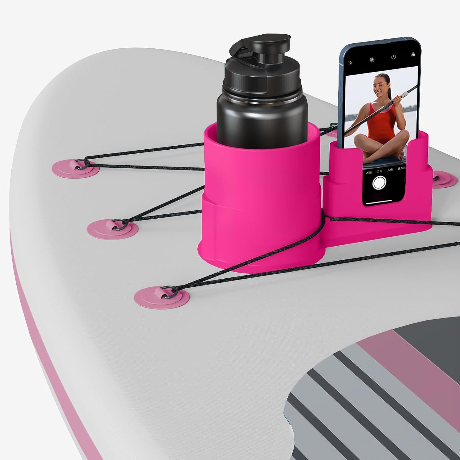 Float Cup and Phone Holder for Paddle Boards and Kayaks – Durable, Waterproof, and Easy to Install 0