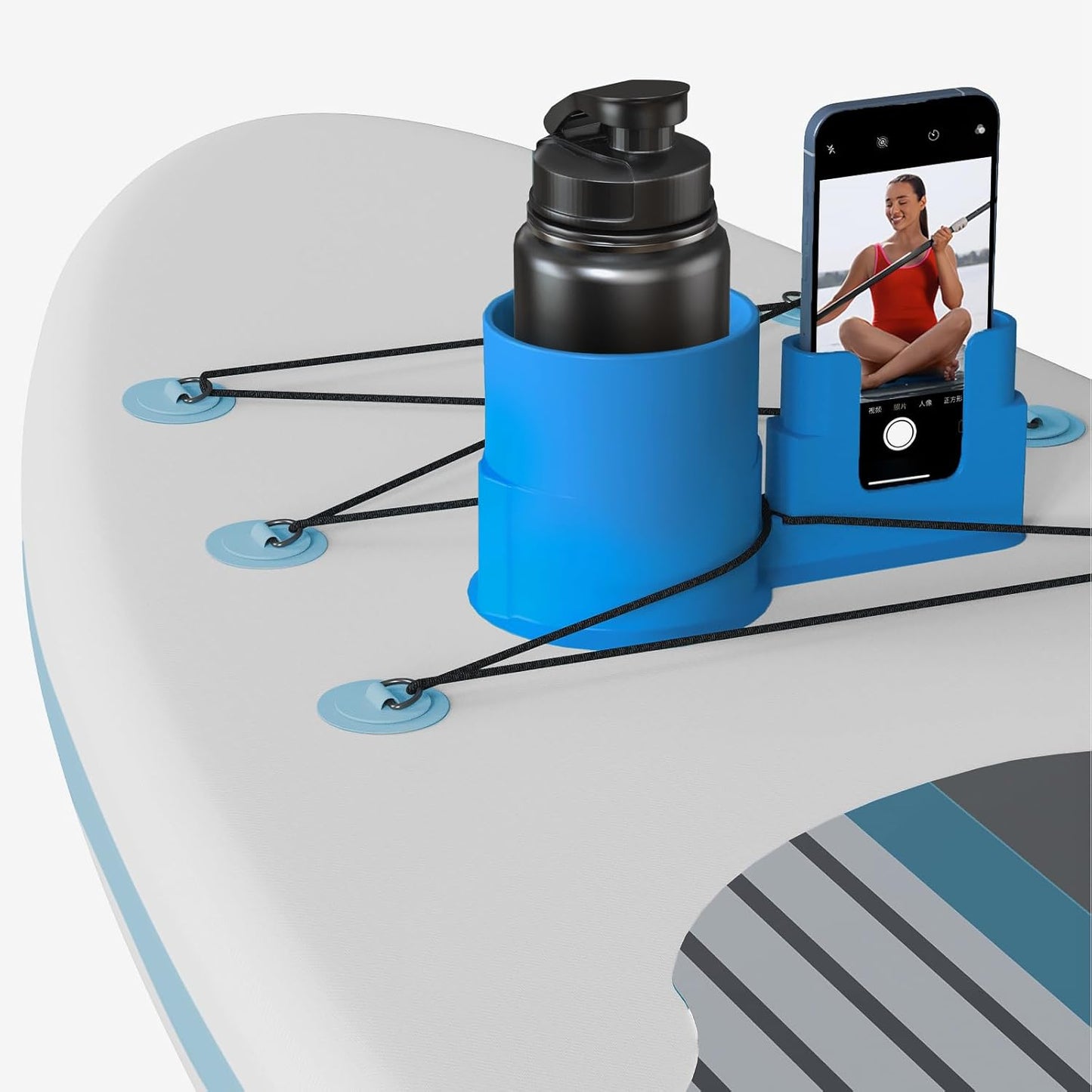 Float Cup and Phone Holder for Paddle Boards and Kayaks – Durable, Waterproof, and Easy to Install 1