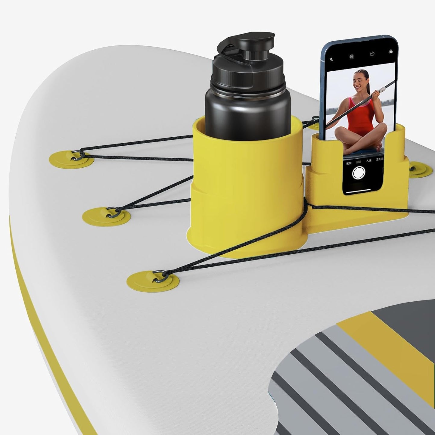 Float Cup and Phone Holder for Paddle Boards and Kayaks – Durable, Waterproof, and Easy to Install 2