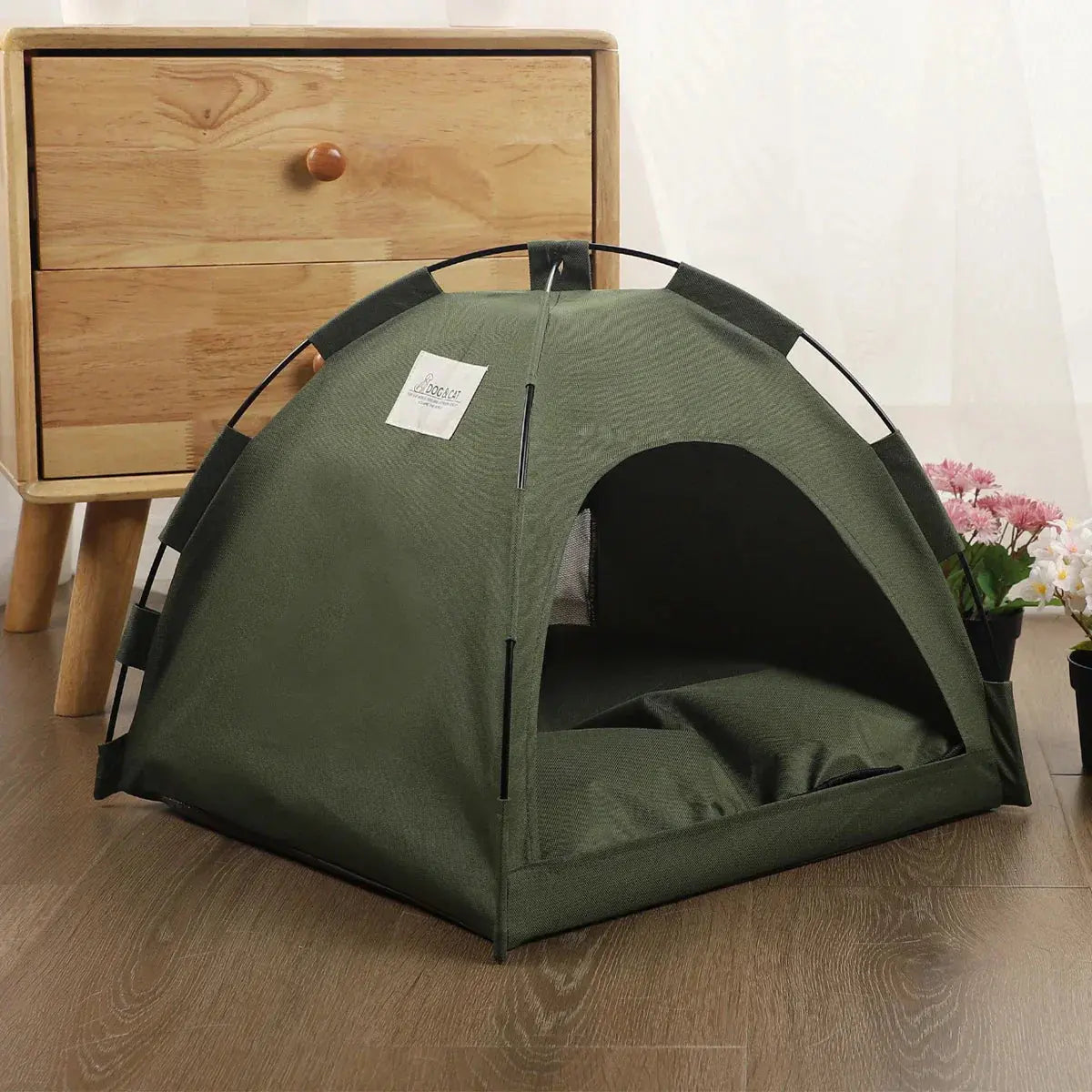 Foldable Cat Tent for Outdoor Adventures – Portable and Breathable Pet Shelter 5