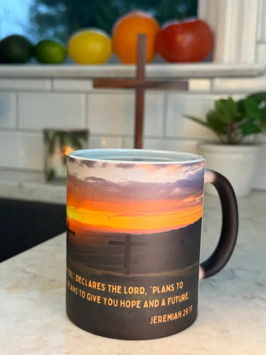 Glowing Christian Coffee Mugs with Inspirational Bible Verses – High-Quality Ceramic Drinkware 0