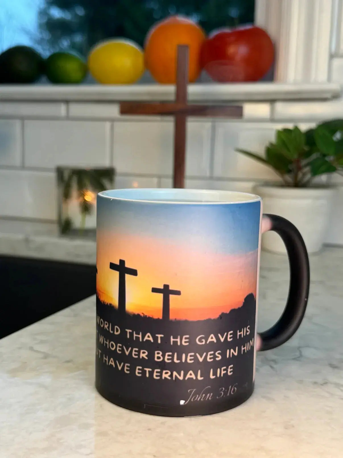 Glowing Christian Coffee Mugs with Inspirational Bible Verses – High-Quality Ceramic Drinkware 1