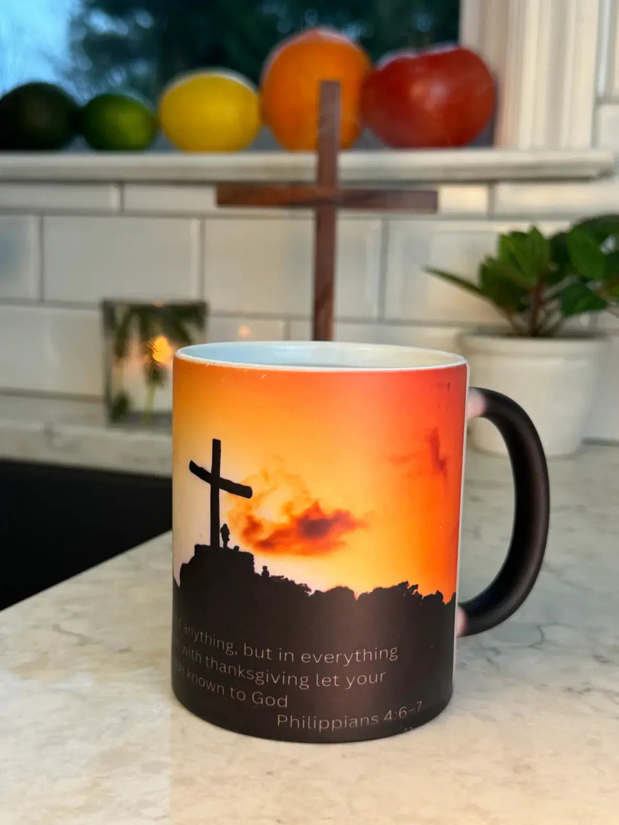 Glowing Christian Coffee Mugs with Inspirational Bible Verses – High-Quality Ceramic Drinkware 2