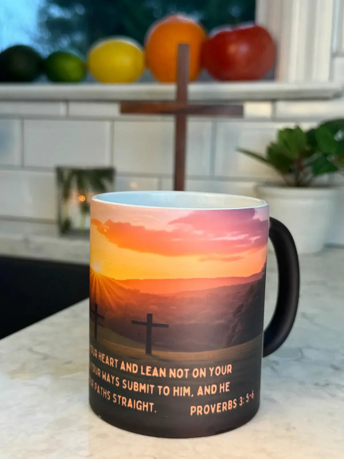 Glowing Christian Coffee Mugs with Inspirational Bible Verses – High-Quality Ceramic Drinkware 3