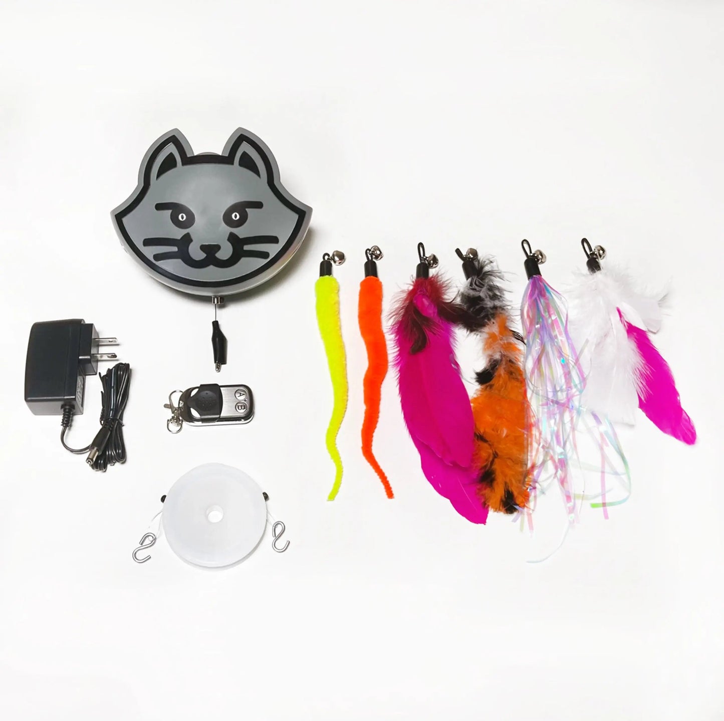 Interactive Cat Zipline Toy with Remote Control – Engaging Play for Cats 3