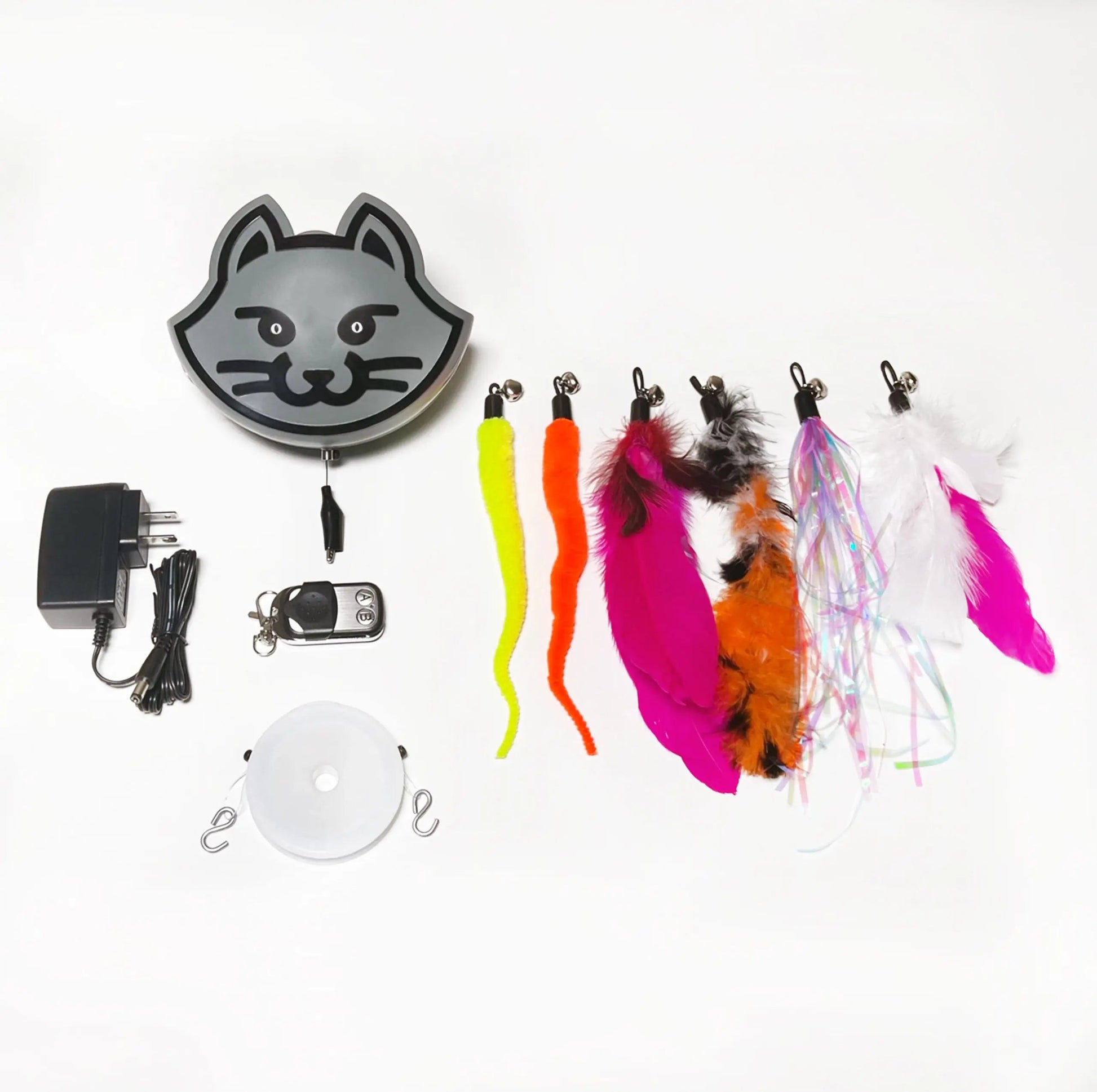 Interactive Cat Zipline Toy with Remote Control – Engaging Play for Cats 3