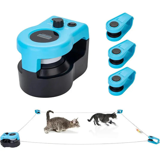 Interactive Electric Cat Toy with Adjustable Settings for Engaging Playtime 0