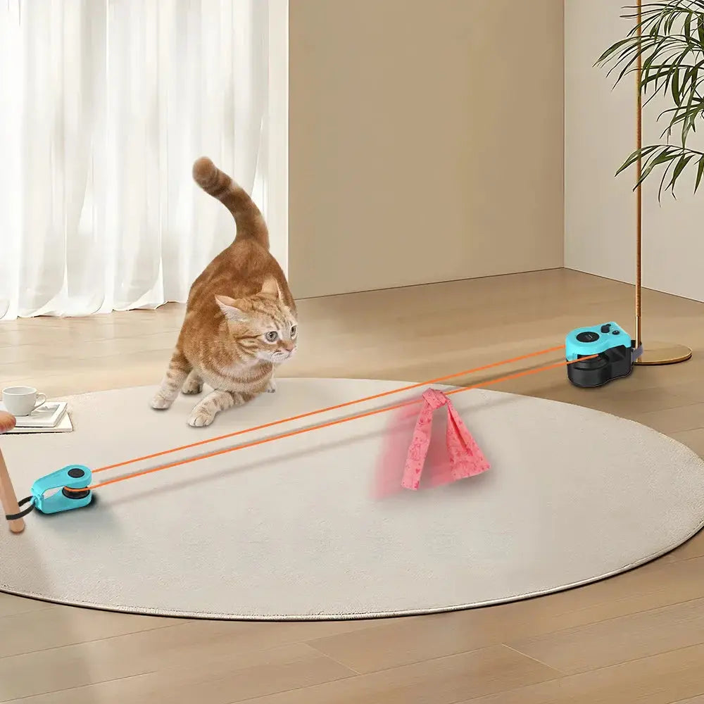 Interactive Electric Cat Toy with Adjustable Settings for Engaging Playtime 1