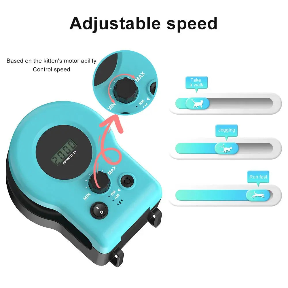 Interactive Electric Cat Toy with Adjustable Settings for Engaging Playtime 2