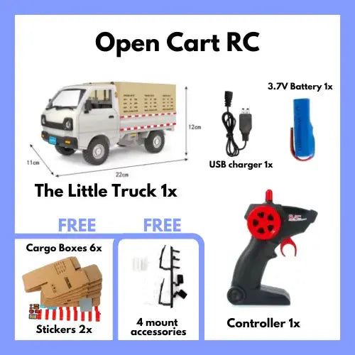 Mini Van RC Toy for Fun Deliveries – Remote Control Vehicle for Kids 2