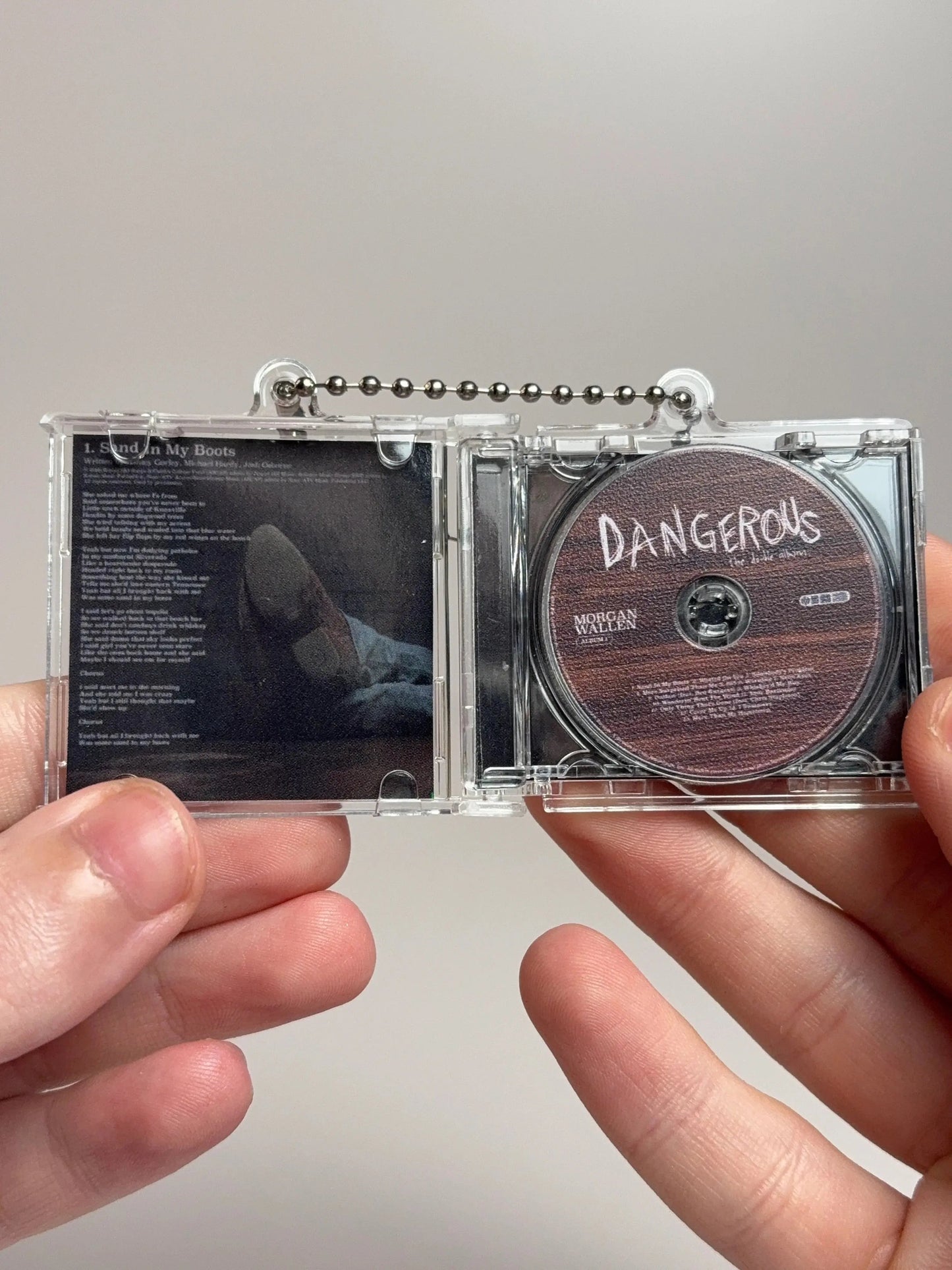 NFC Mini Keychain Music Tag for Instant Access to Dangerous Album – Compact and Stylish Music Accessory 2