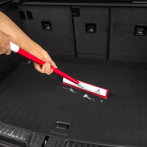 Pet Hair Removal Broom with Telescopic Handle and Built-In Squeegee for Effective Cleaning 3