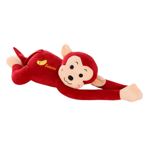 Plush Car Monkeys with Secure Attachment – Fun Travel Accessory in 5 Colors 9