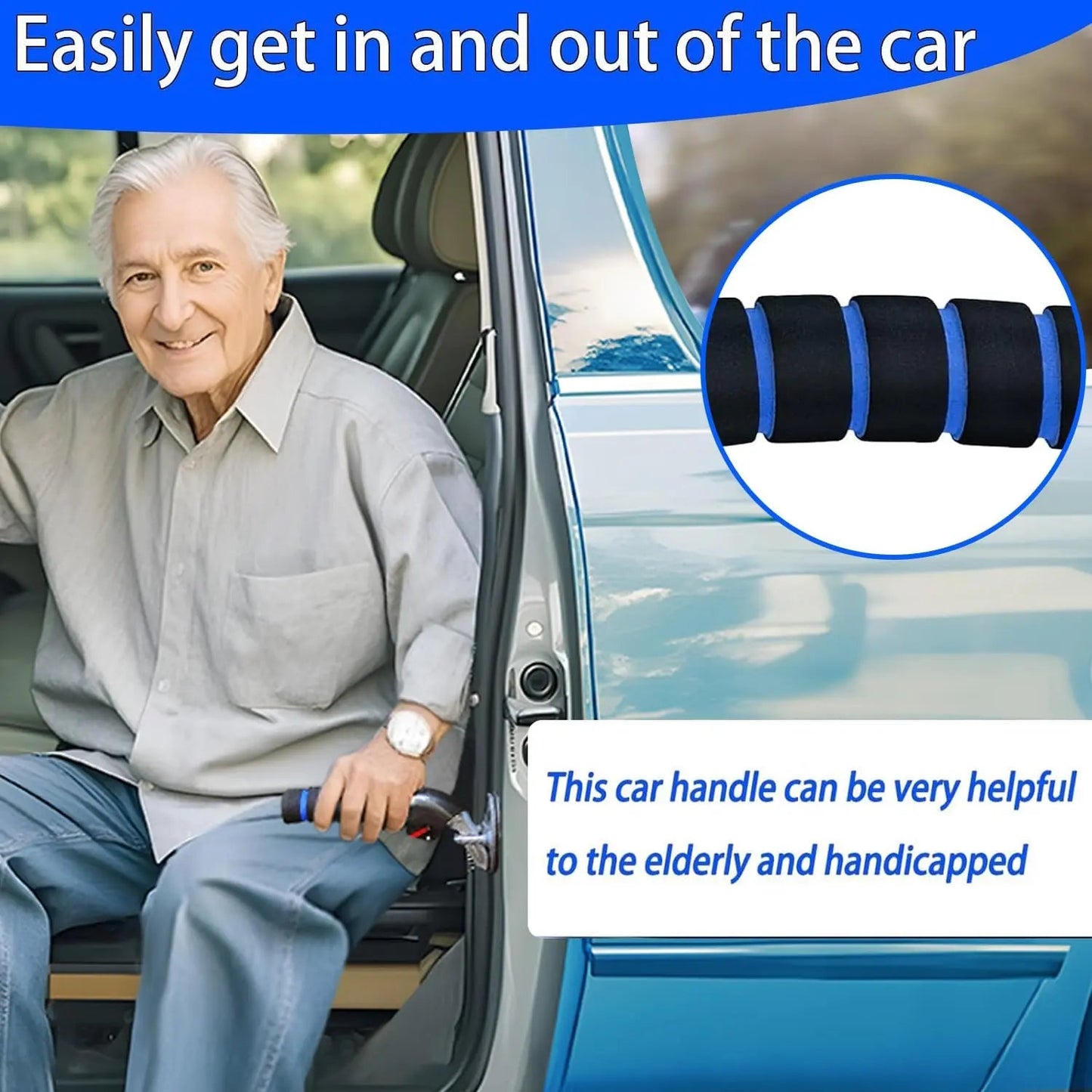 Portable Car Handle for Easy Vehicle Entry – Lightweight and Versatile Support for Mobility Assistance 2