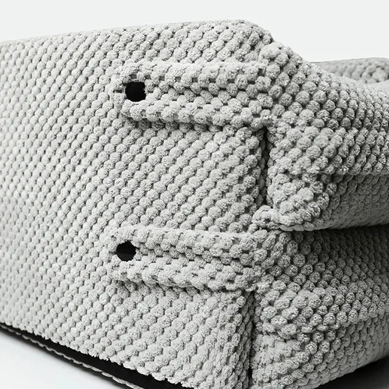 Portable Pet Car Seat Booster with Safety Straps and Comfortable Padding for Dogs and Cats 3