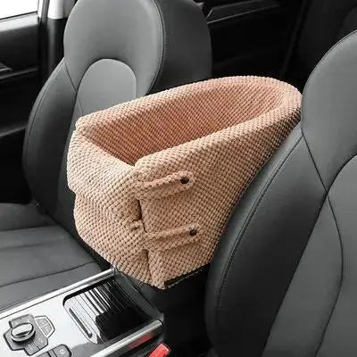 Portable Pet Car Seat Booster with Safety Straps and Comfortable Padding for Dogs and Cats 7