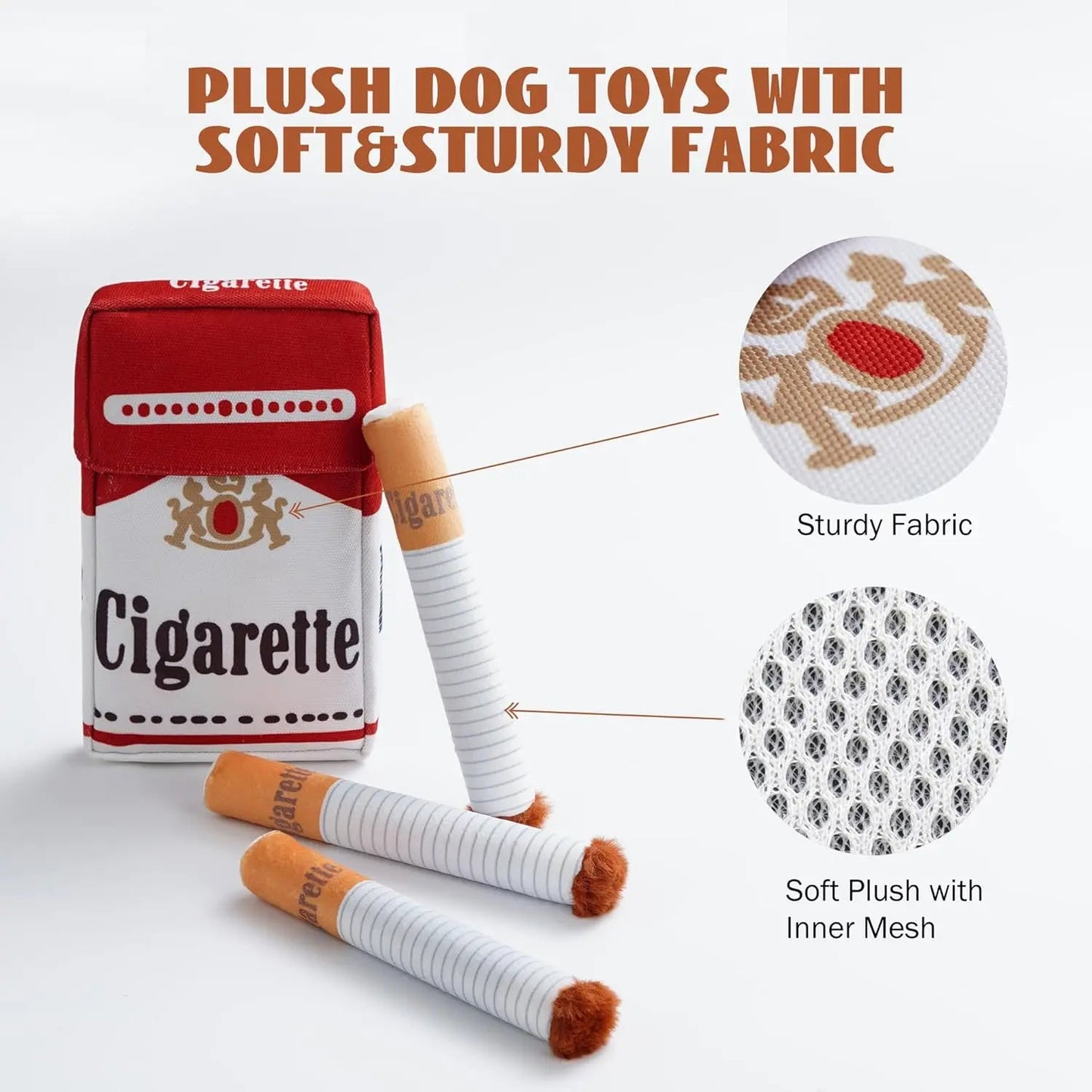 Realistic Cigarette Chew Toy for Dogs – Tough, Durable, Non-Toxic Chewable Fun for Aggressive Chewers 2