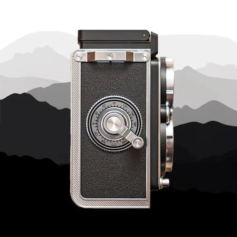 Retro Dual Reflex Camera with CCD Technology for Stunning Photography 1