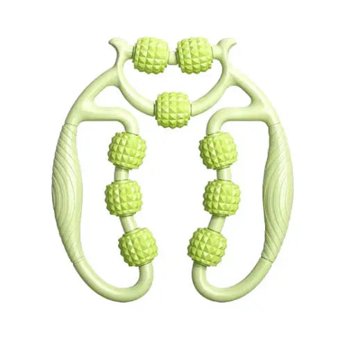 Rolling Leg Clamp for Muscle Relief and Improved Circulation – 12 Round Massage Mechanism 1