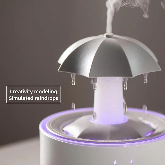 Umbrella Humidifier with Adjustable Mist and Essential Oil Dispenser - Cool Mist Air Humidifier for Bedroom 2