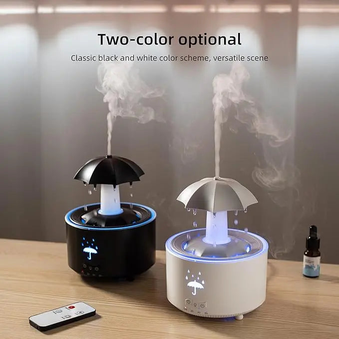 Umbrella Humidifier with Adjustable Mist and Essential Oil Dispenser - Cool Mist Air Humidifier for Bedroom 3